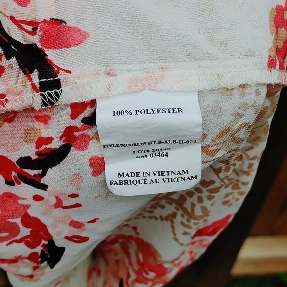 Ricki's Revolution Drop Waist Tunic Women's size 10 Cherry Blossom - Picture 3 of 4